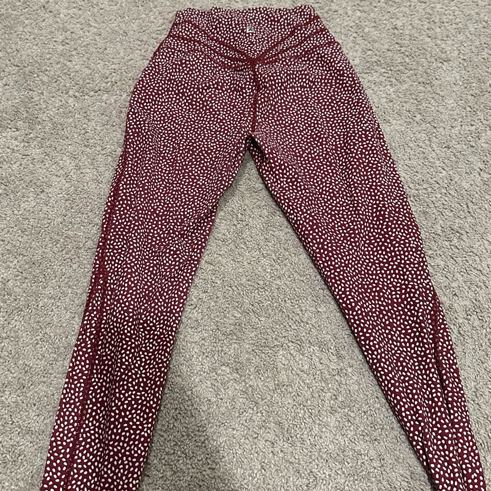 Buff Bunny Legacy Leggings Bossy Burgundy